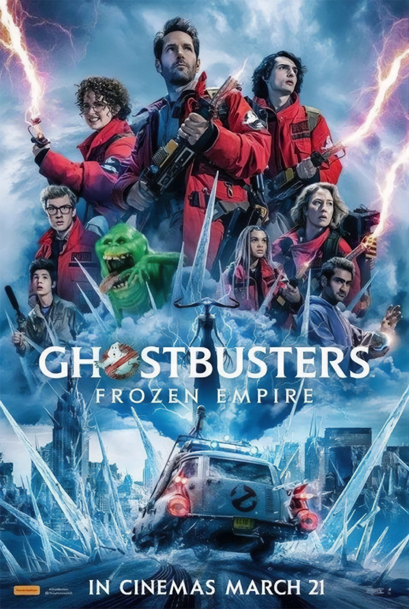 Vaiduoklių medžiotojai: sustingę iš baimės (Ghostbusters: Frozen Empire)